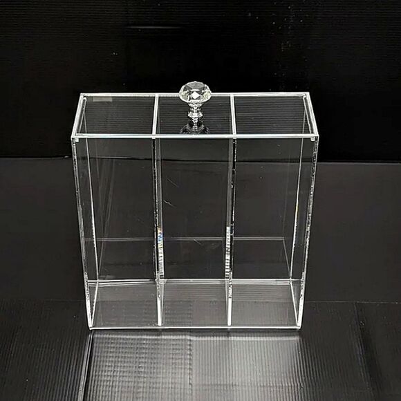 Simple Choice Clear Acrylic Cosmetic Organizer - Picture 3 of 11